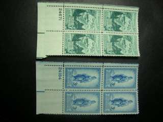 LARGE 40 MINT Never Hinged OLD US PLATE BLOCKS Stamps Collection lot 