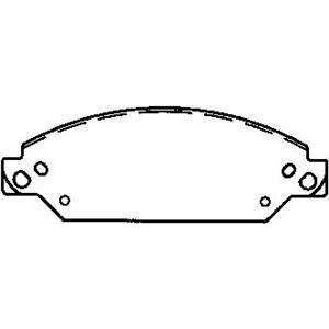  BENDIX GLOBAL Global Semi Metallic MRD1092 Automotive