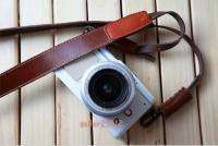 New 100% Real Genuine leather shoulder strap for sony E P1 NEX5 GF1 