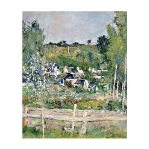  A View of Auvers Sur Oise; The Fence Paul Cezanne. 17.13 