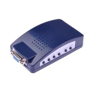   VGA To TV VGA RCA S video CVBS AV Converter USB Power Electronics