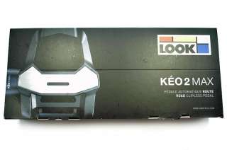 2011 NEW LOOK KEO 2 Max Pedals Gray Cleats  WHITE  