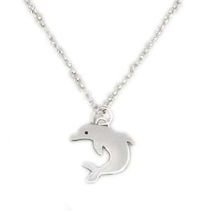  Far Fetched Sterling Silver Dolphin Necklace Far Fetched 