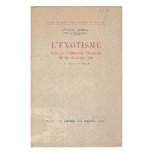   Chateaubriand  Le Romantisme Pierre Jean Marie (1898 ) Jourda Books