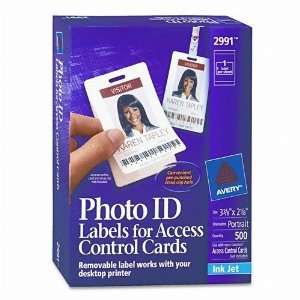  Avery 2991 Photo ID Labels for Access Control Cards 