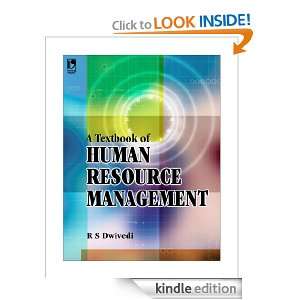 Textbook of Human Resource Management R S DWIVEDI  