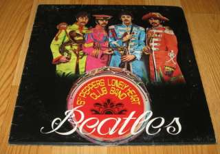 BEATLES   Sgt. Peppers Lonely Club~ UNIQ CVR LP collector item KOREA 