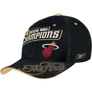 Reebok Miami Heat 2006 NBA Champions Official Locker Room Hat  