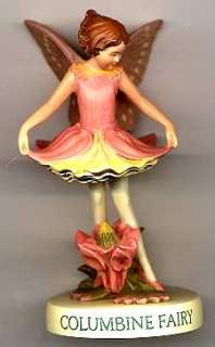 Retired Cicely Mary Barker Columbine Flower Garden Fairy Figurine 