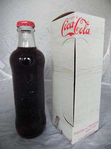 UK 125 Years of Coca Cola Bottle IN BOX Coke BNIB  
