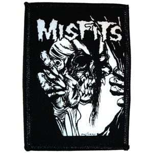  The Misfits Music Band Patch   Skull and Eyeball Arts 