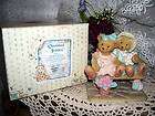 Cherished Teddies TRACIE NICOLE 911372 side by side  