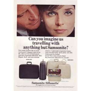  Print Ad 1964 Samsonite Silhouette Samsonite Books