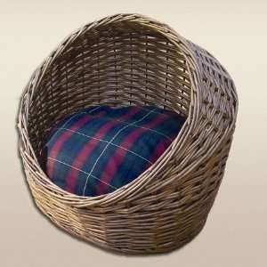  Snoozer Wicker Cat Bed, Large, Odonnell Plaid Pet 