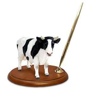  Cow Pen Holder (Holstein Bull)