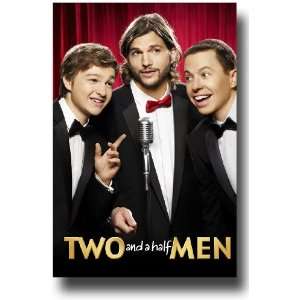 Two and a Half Men Poster   TV Show Promo Flyer   11 x 17 