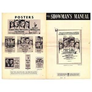 Captain Newman M.D. Original Movie Poster, 12 x 18 (1964 
