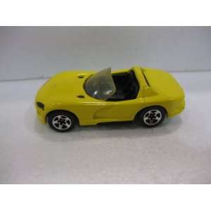  Yellow Two Seater Convertible Matchbox Car Die Cast 