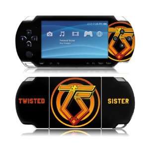   MS TSIS10014 Sony PSP Slim  Twisted Sister  Logo Skin Electronics