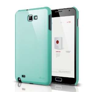  elago G4 Slim Fit Case for Galaxy Note   Coral Blue + HD 
