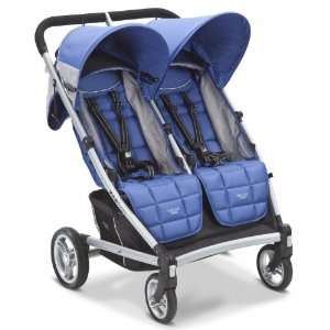  Valco 2012 ZEE Twin Stroller in Blue Opal Baby