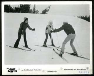   Vintage Ed Wood Skiing Exploitation Still Photo 1970s Ski Fashion