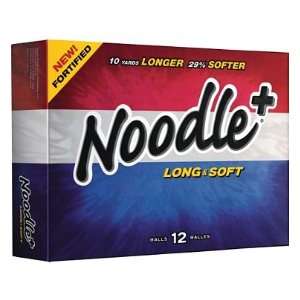  Noodle + Golf Ball Long & Soft 1 Dozen 