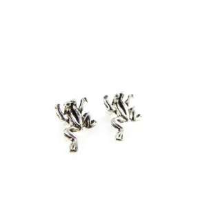  Earrings silver Grenouilles. Jewelry