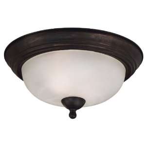   Home Hamilton Collection Bronze Finish Hami Lightson Flush Mount