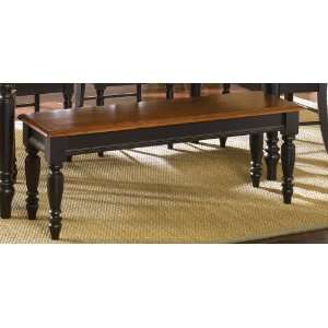  Liberty Low Country Dining Black Bench   80 C9000B