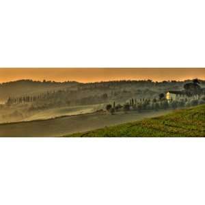  Tuscan Hills And Villa Wall Mural