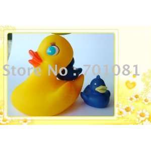  baby toy  10.5cm big duck toys+2 pcs small duck in 4cm 