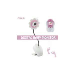    Cute Flower Design Baby Monitor with Night Vision, AV OUT Baby