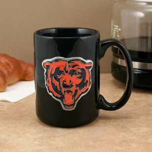  Chicago Bears Black Ceramic Mug