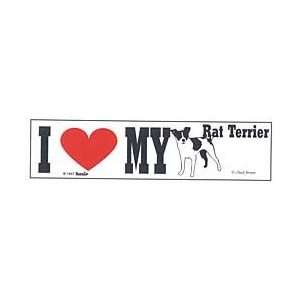 Rat Terrier Bumper Sticker