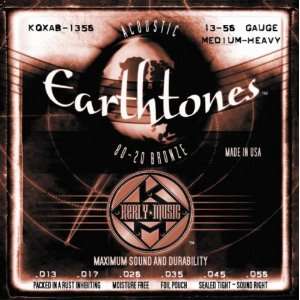  Kerly Music Earthtones 80/20 Bronze Acoustic Guitar 