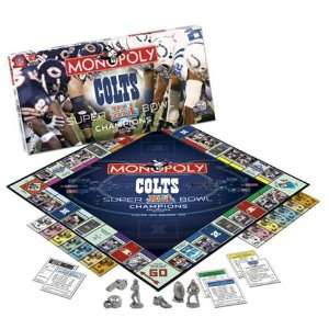   Colts Super Bowl XLI Champions Monopoly by USAopoly Toys & Games