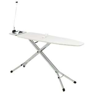   82 Deluxe 48 by 15 Inch Ironing Board, Chrome/Natural