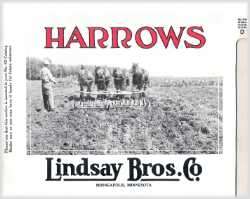 1920 Lindsay Brothers Farm Machinery Catalog on CD  