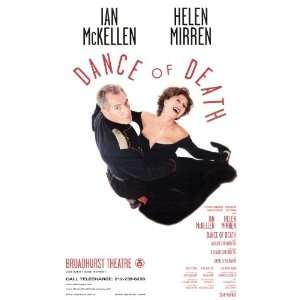 Dance of Death Poster Broadway Theater Play 27x40 