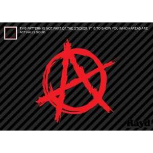  (2x) Anarchy Symbol   Sticker   Decal   Die Cut 