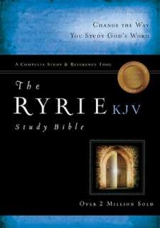   Ryrie Study Bible KJV with DVD by Ryrie, Moody Publishers  Hardcover
