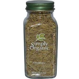 Simply Organic Rosemary Leaf Whole CERTIFIED ORGANIC 1.23 oz bottle 