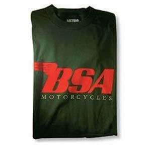  MetroRacing BSA T Shirt   X Large/Green Automotive