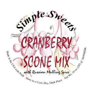 Cranberry Scones Bagged Grocery & Gourmet Food