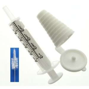  1 TSP. Syringe with Cleaning Brush