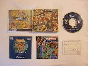 Might and Magic III Isles of Terra (PC Engine) Complete  