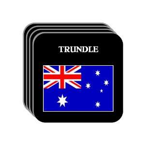  Australia   TRUNDLE Set of 4 Mini Mousepad Coasters 