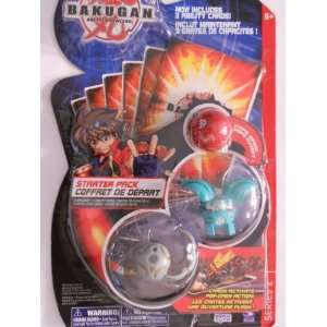 Bakugan Battle Brawlers Starter Pack Haos (Gray) Centipoid, Ventus 