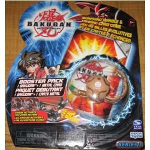    Bakugan Booster Brown/Tan (Subterra) CENTIPLOID Toys & Games
